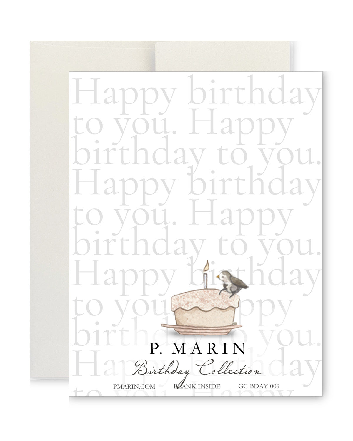 Greeting Card - Dog and Cat