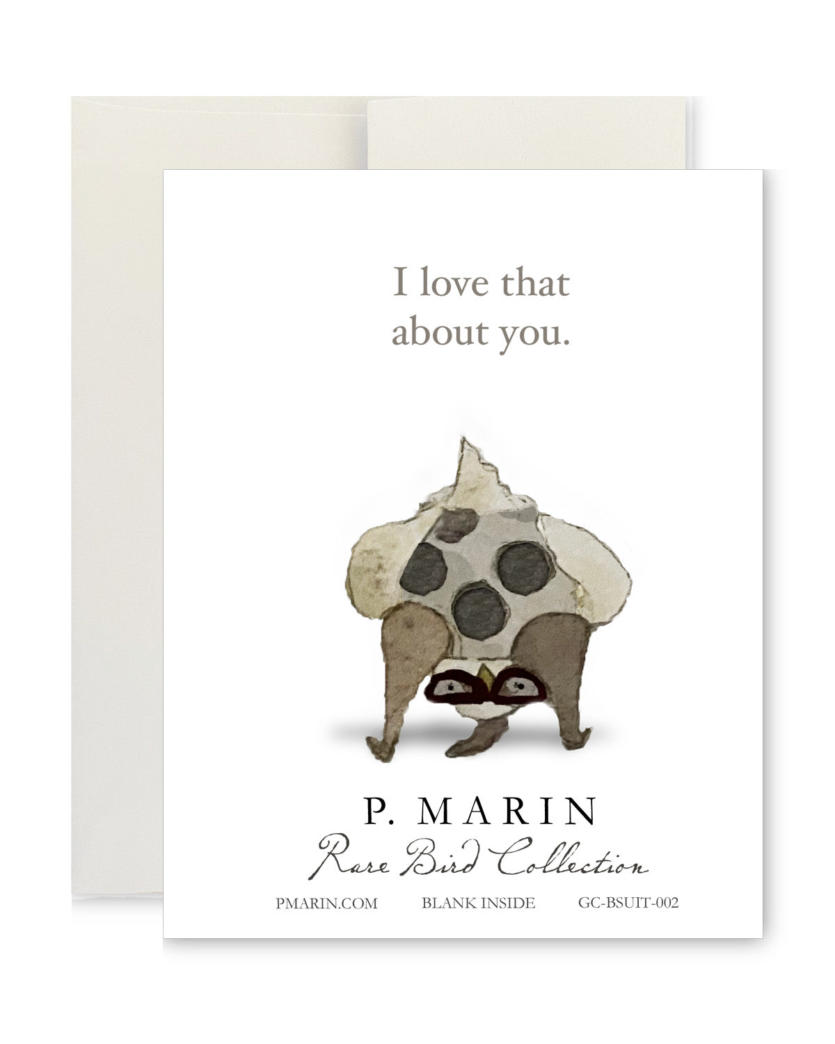 Greeting Card - Rare and Wonderful Bird