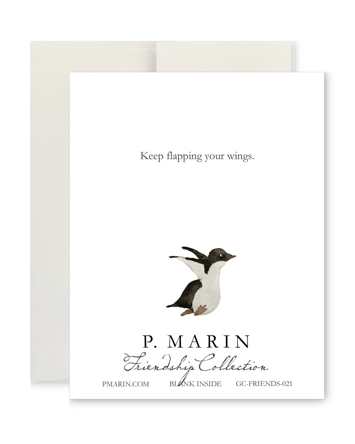 Greeting Card - Walking Together