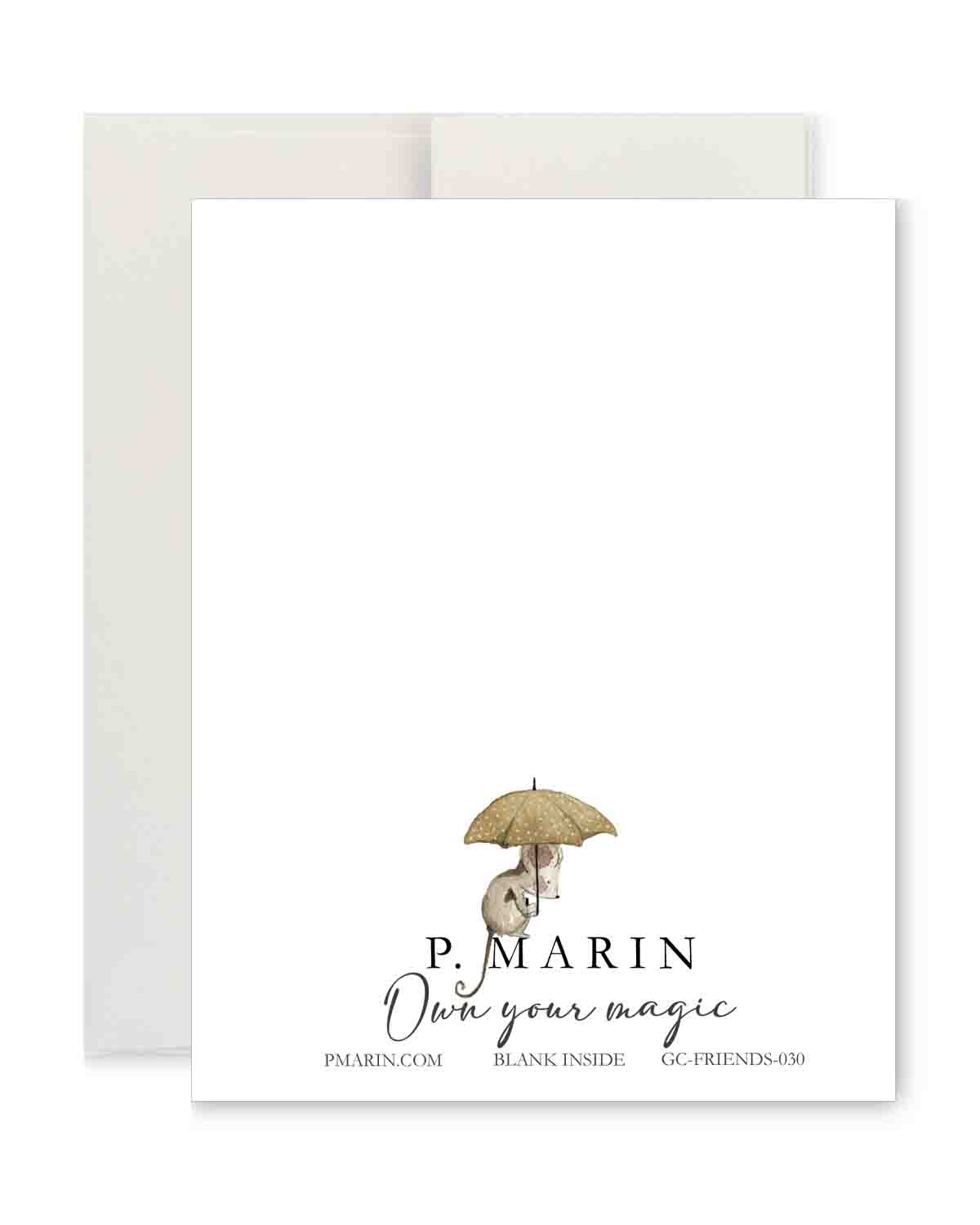 Greeting Card - When Good Rains Down