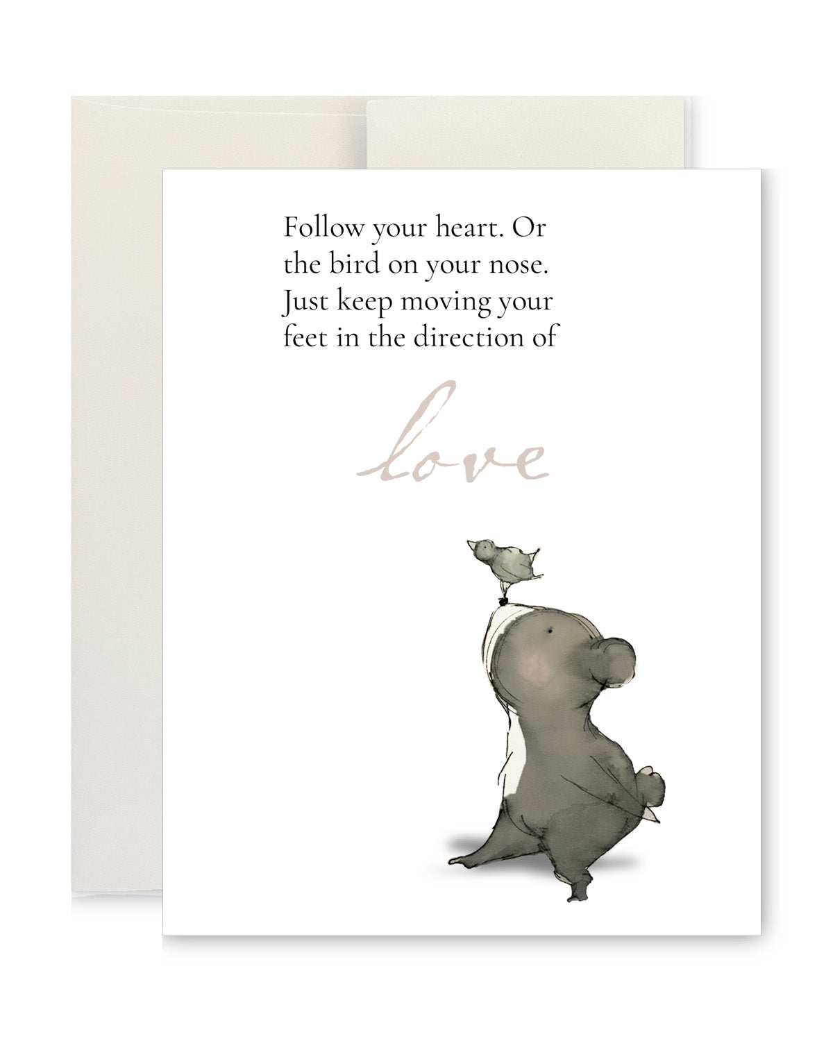 Greeting Card - Follow Your Heart