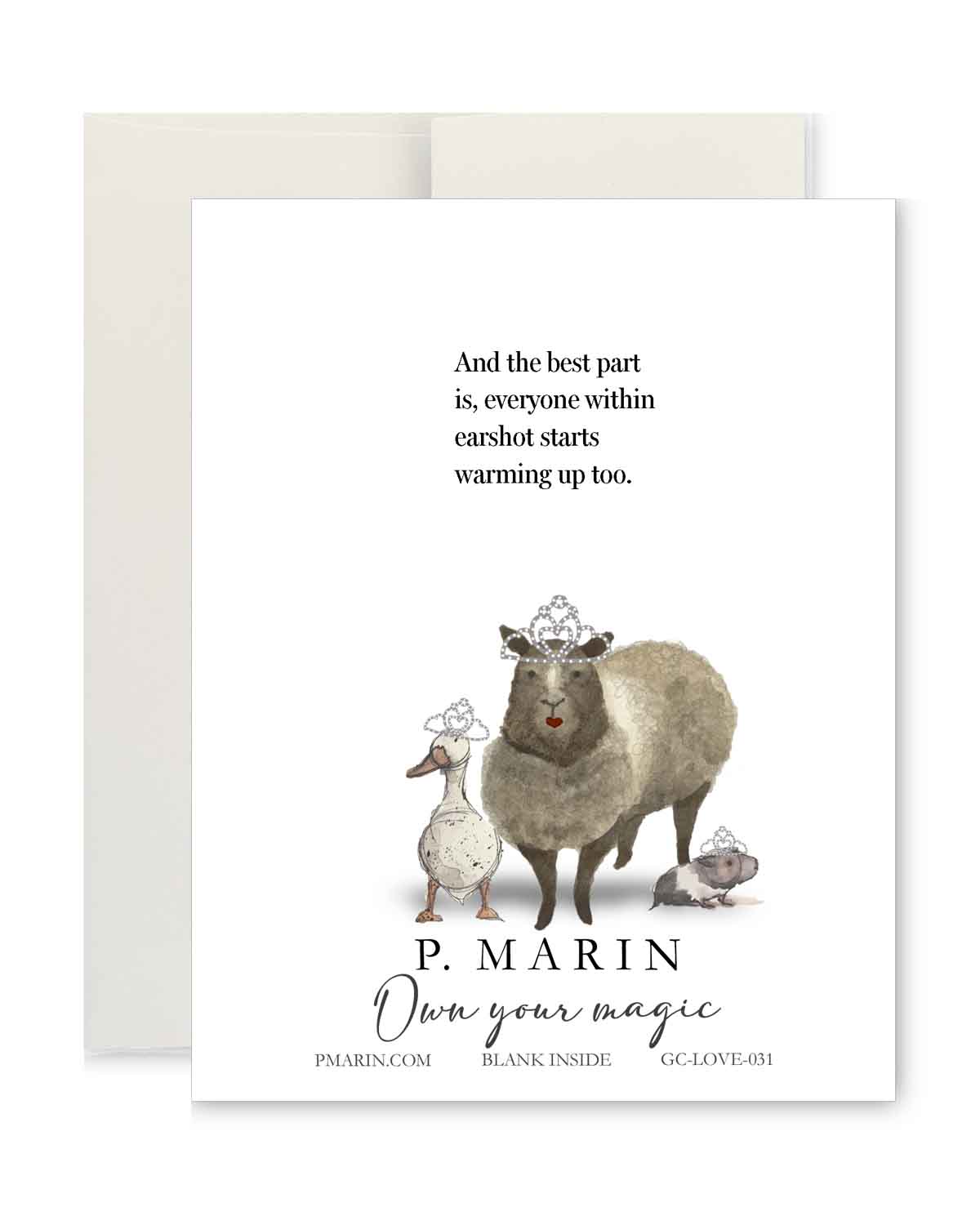 Greeting Card - You can warm up to a good day