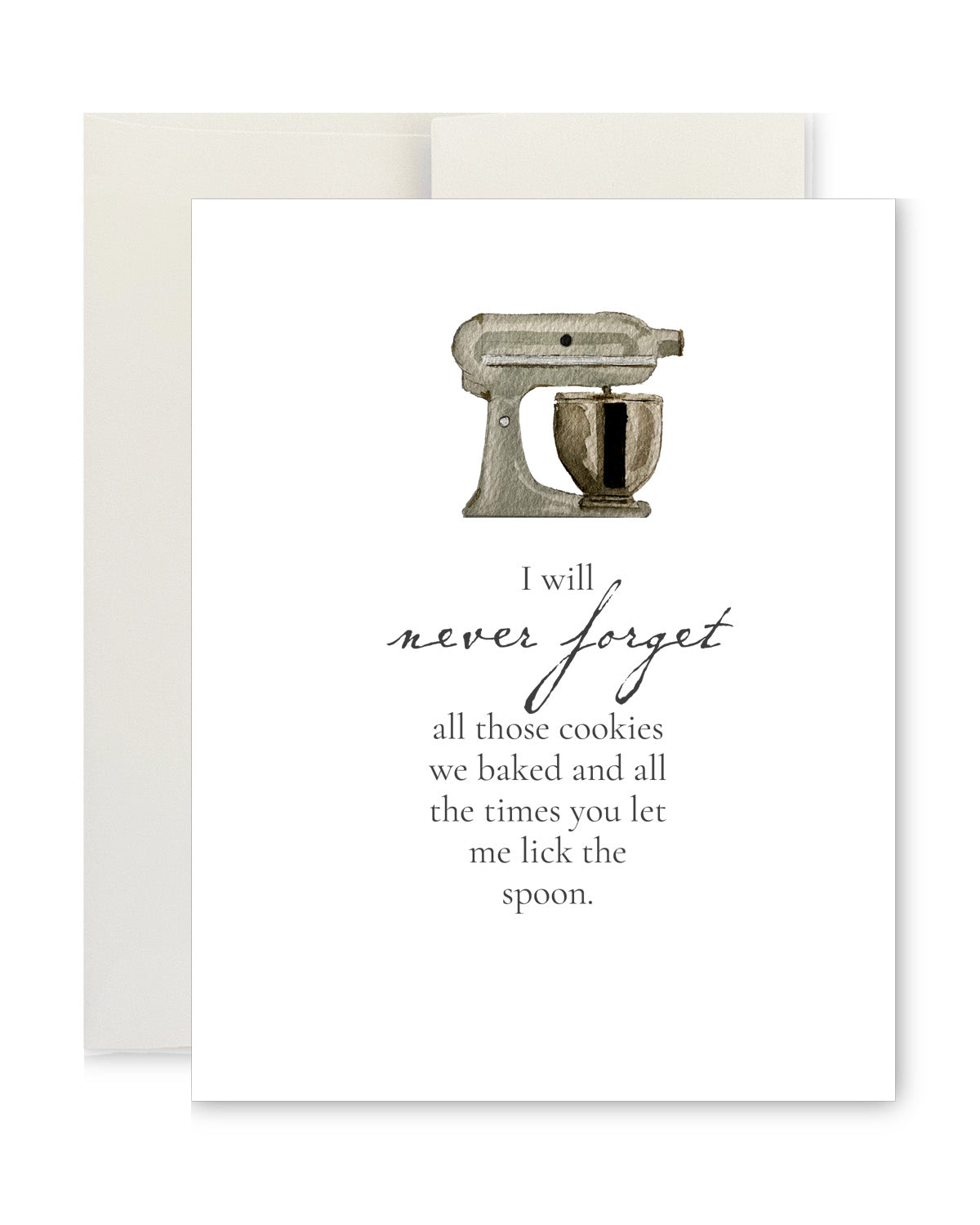 Greeting Card - Mother's Day Baking Love