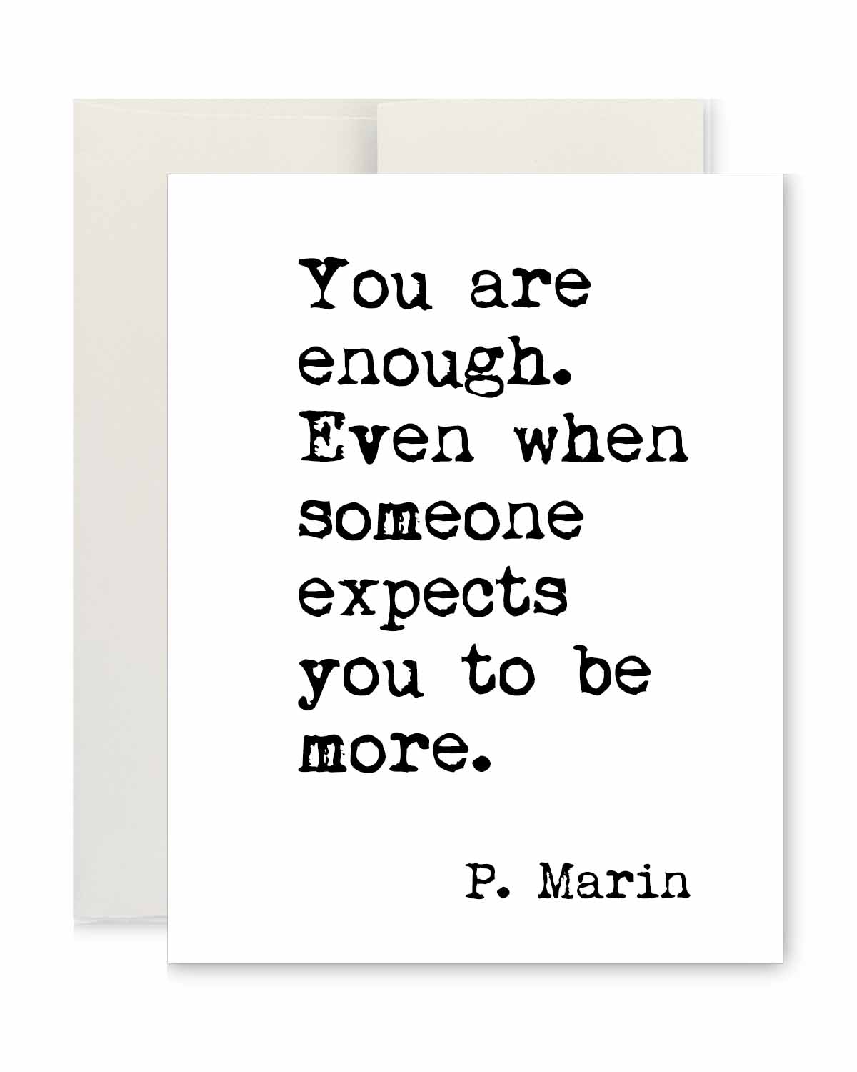 Greeting Card - You are Enough
