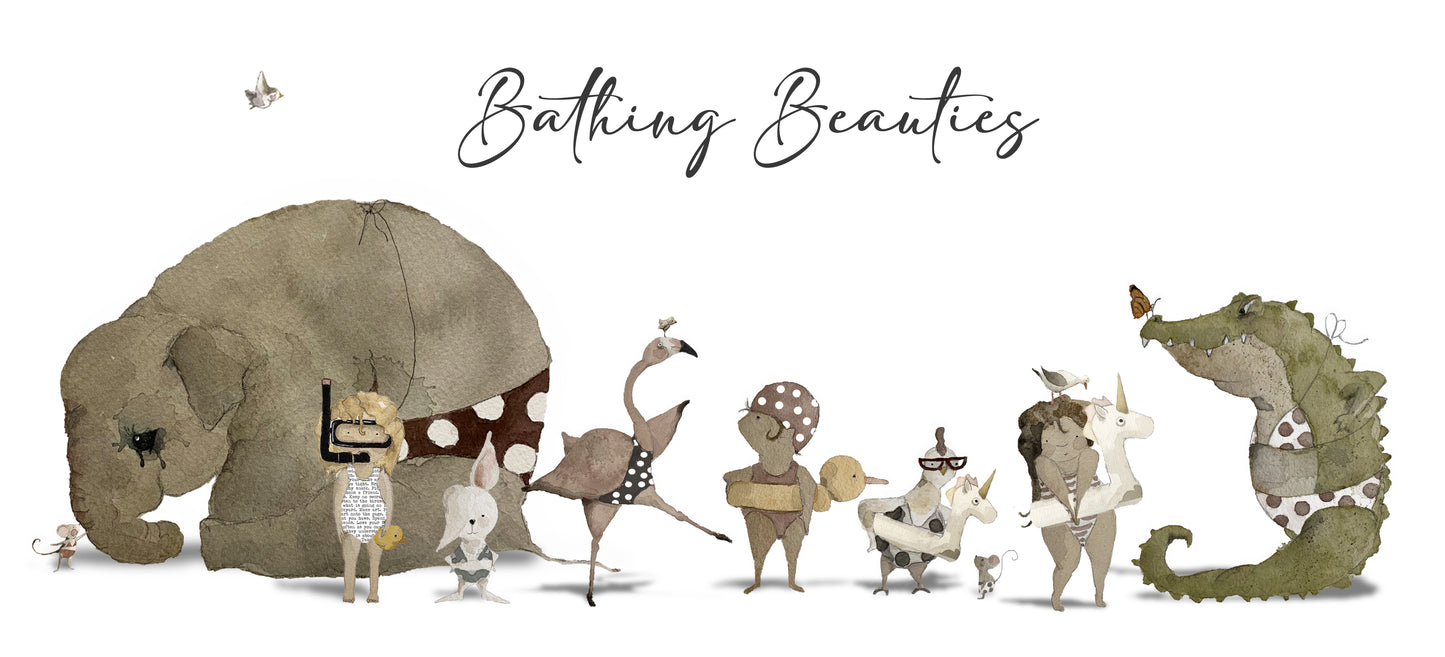 Art Print - Bathing Beauties Finale