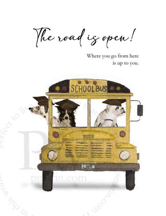 Art Print - Graduation: The Road is Open