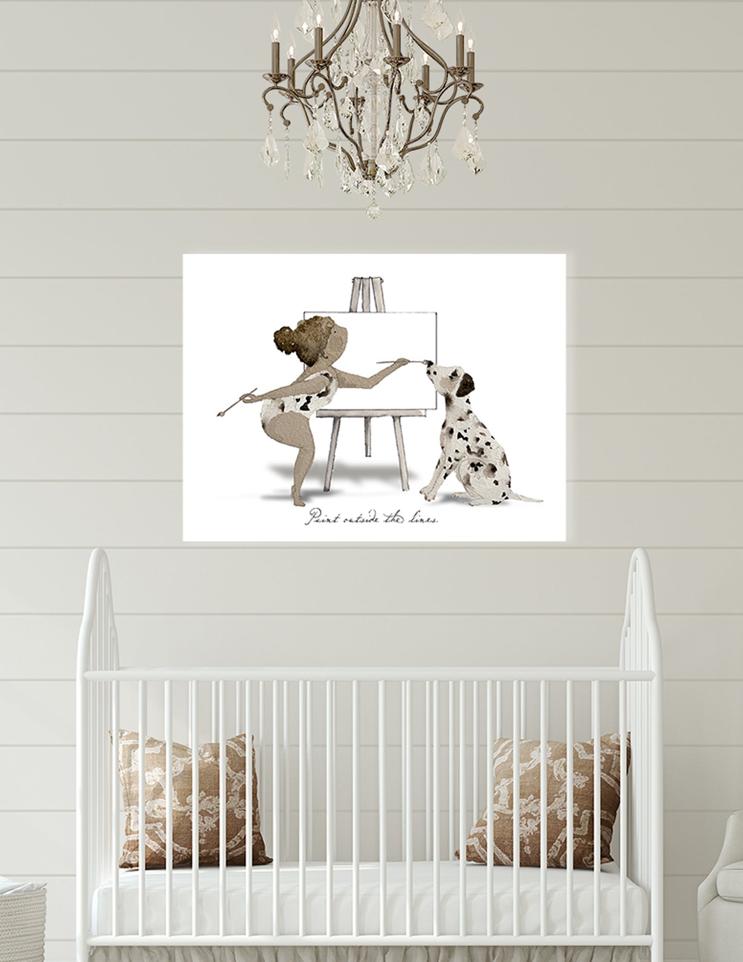 Art Print - Paint Outside the Lines