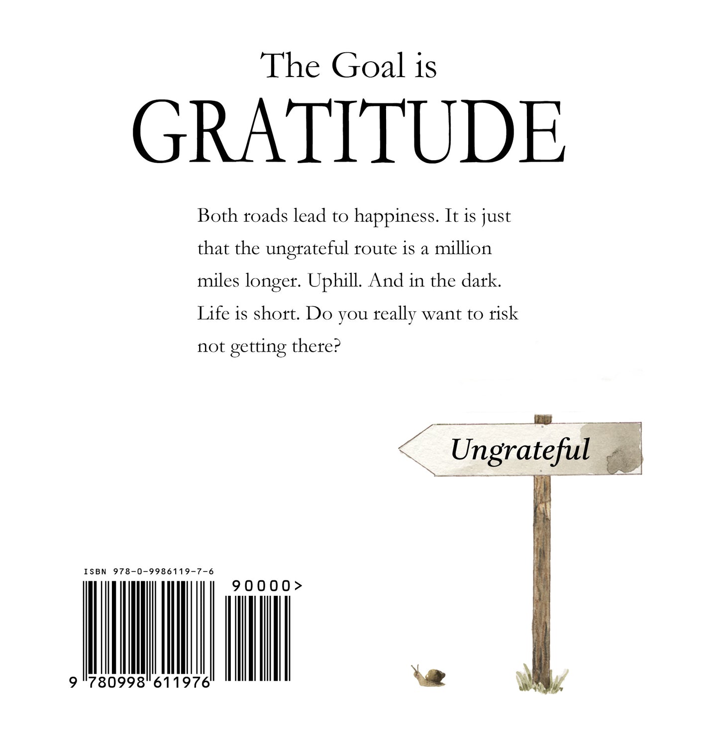 Book: THE GOAL IS GRATITUDE