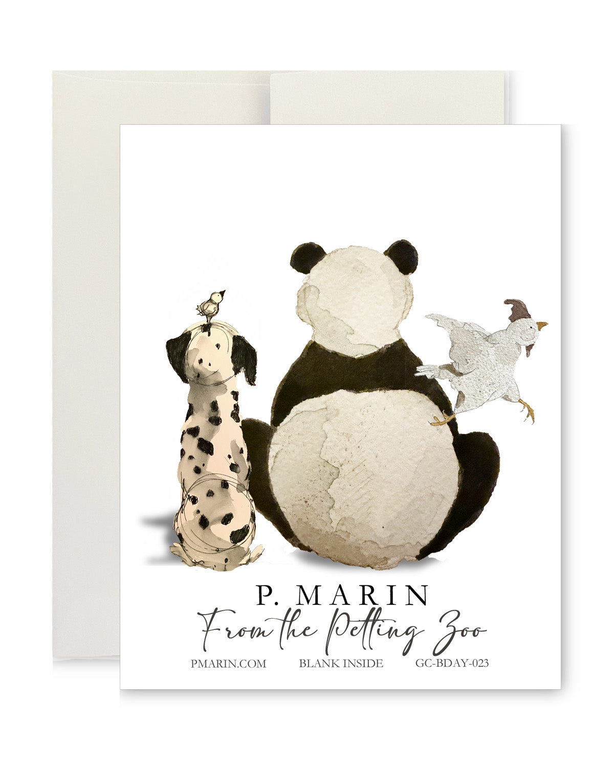Greeting Card - Happy Birthday from the Petting Zoo