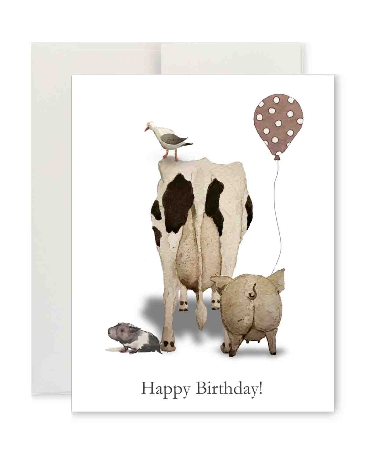Greeting Card - Happy Birthday from the Petting Zoo