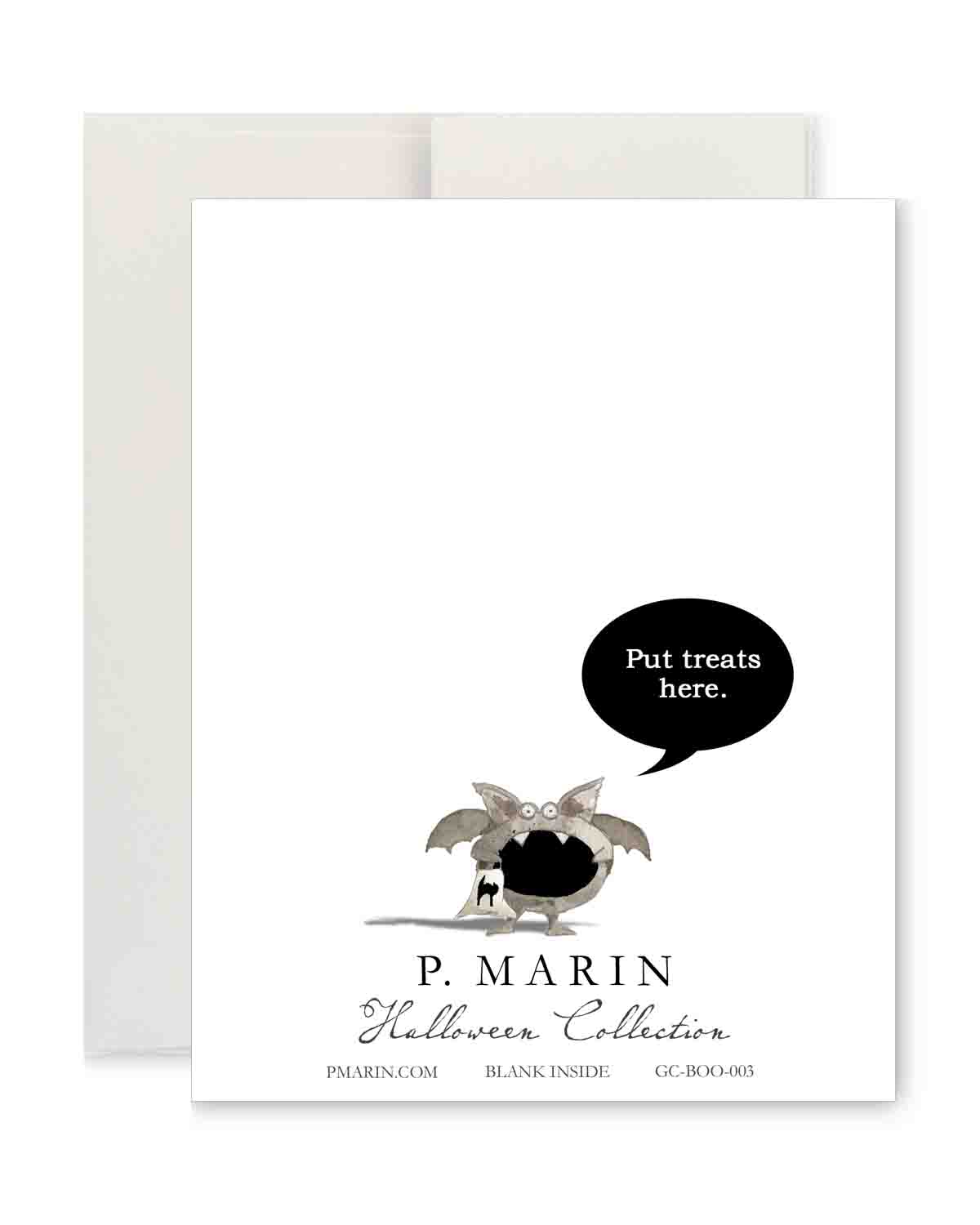 Greeting Card - Halloween No Tricks Just Treats BEAGLE