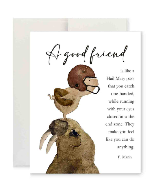 Greeting Card - Hail Mary
