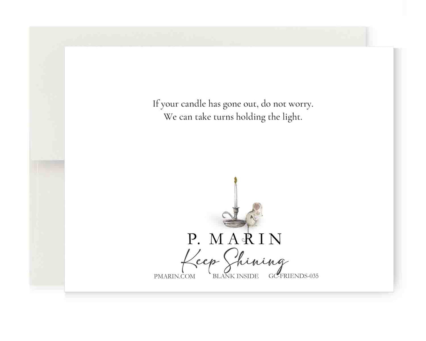 Greeting Card - Be the Light