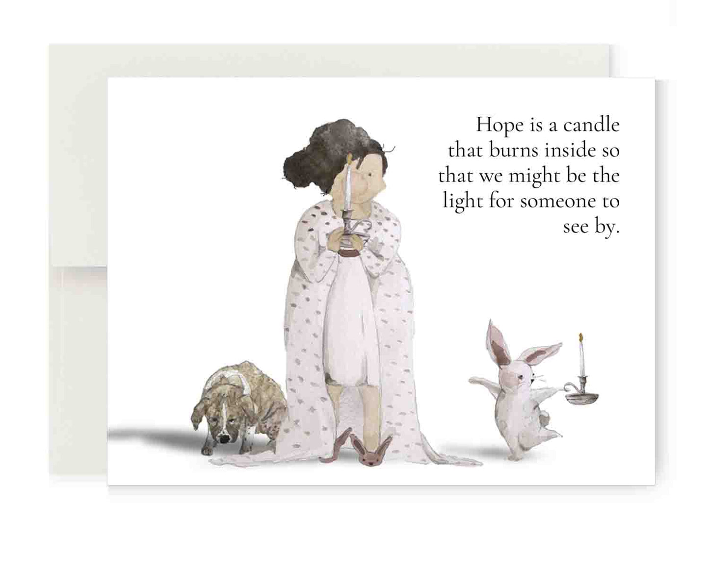 Greeting Card - Be the Light