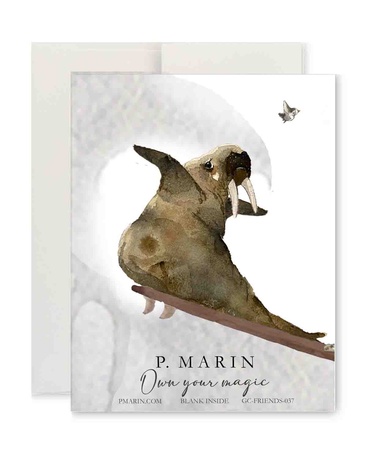 Greeting Card - Standing on One Leg