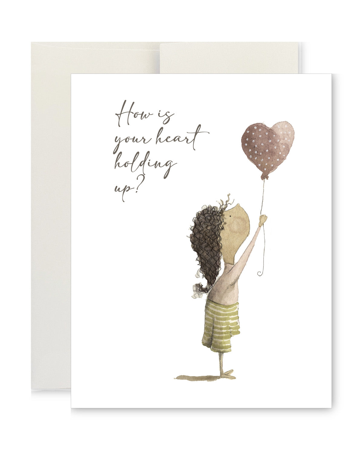 Greeting Card - Hearts in the Air