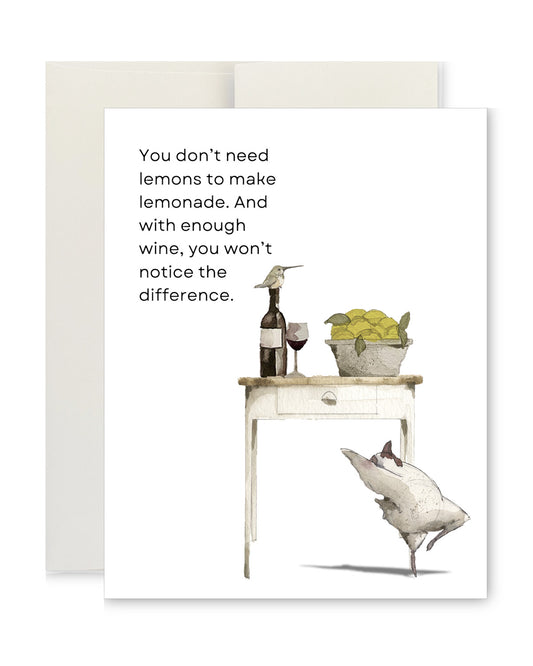 Greeting Card - Lemonade