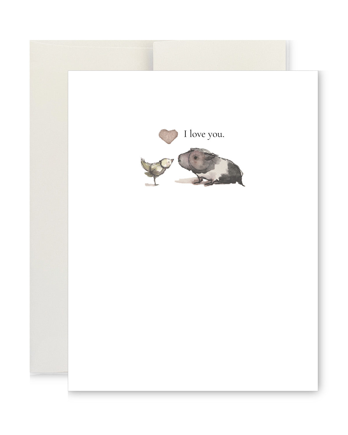 Greeting Card - I love you