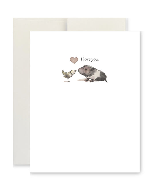 Greeting Card - I love you