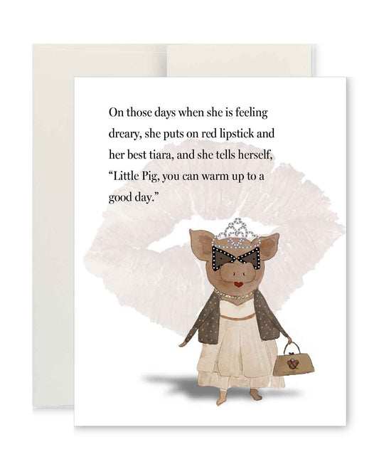 Greeting Card - You can warm up to a good day