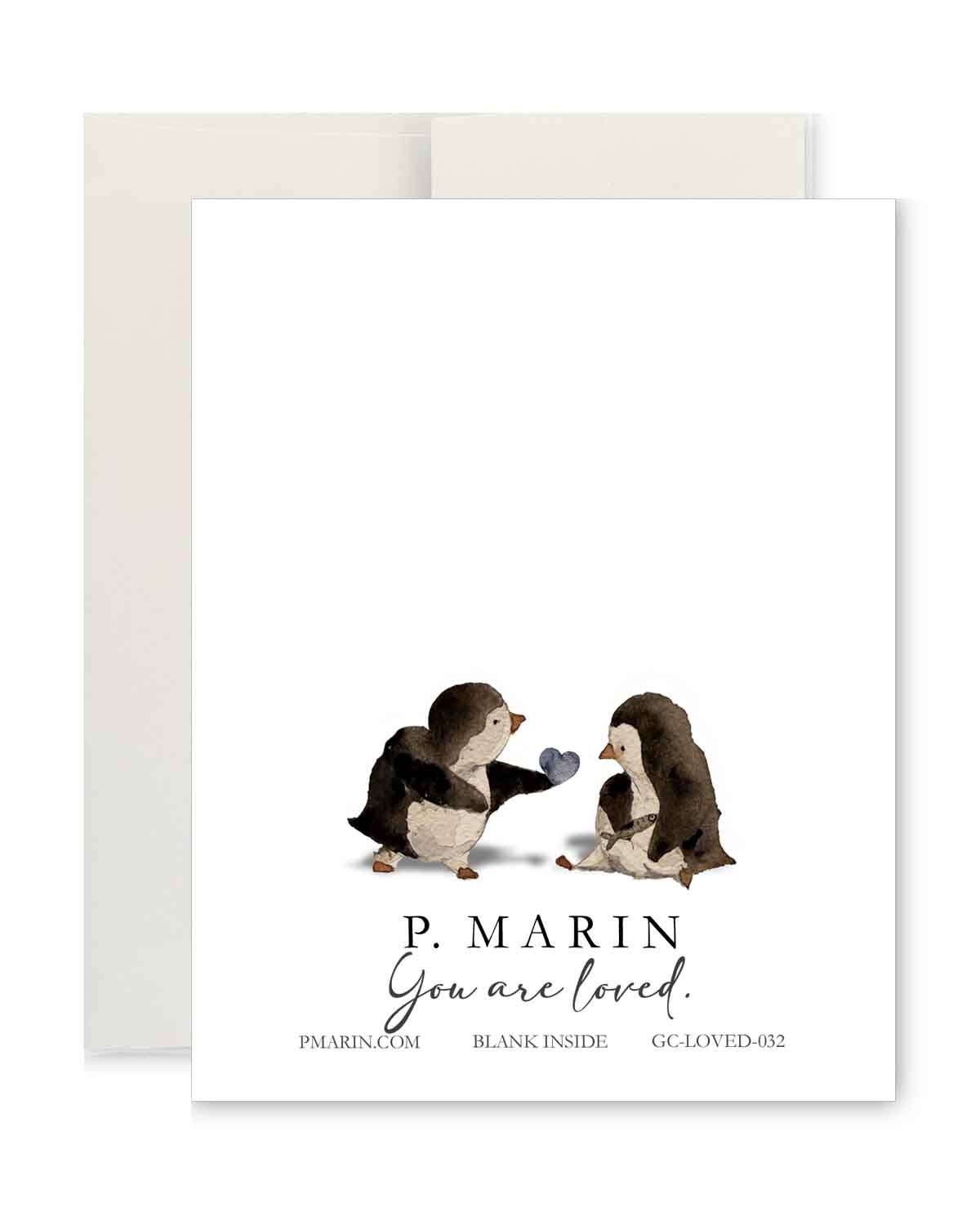Greeting Card - Penguins So Easy to Love