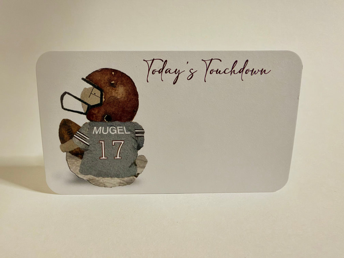 Tiny Cards - The Cooper Collection - Today's Touchdown