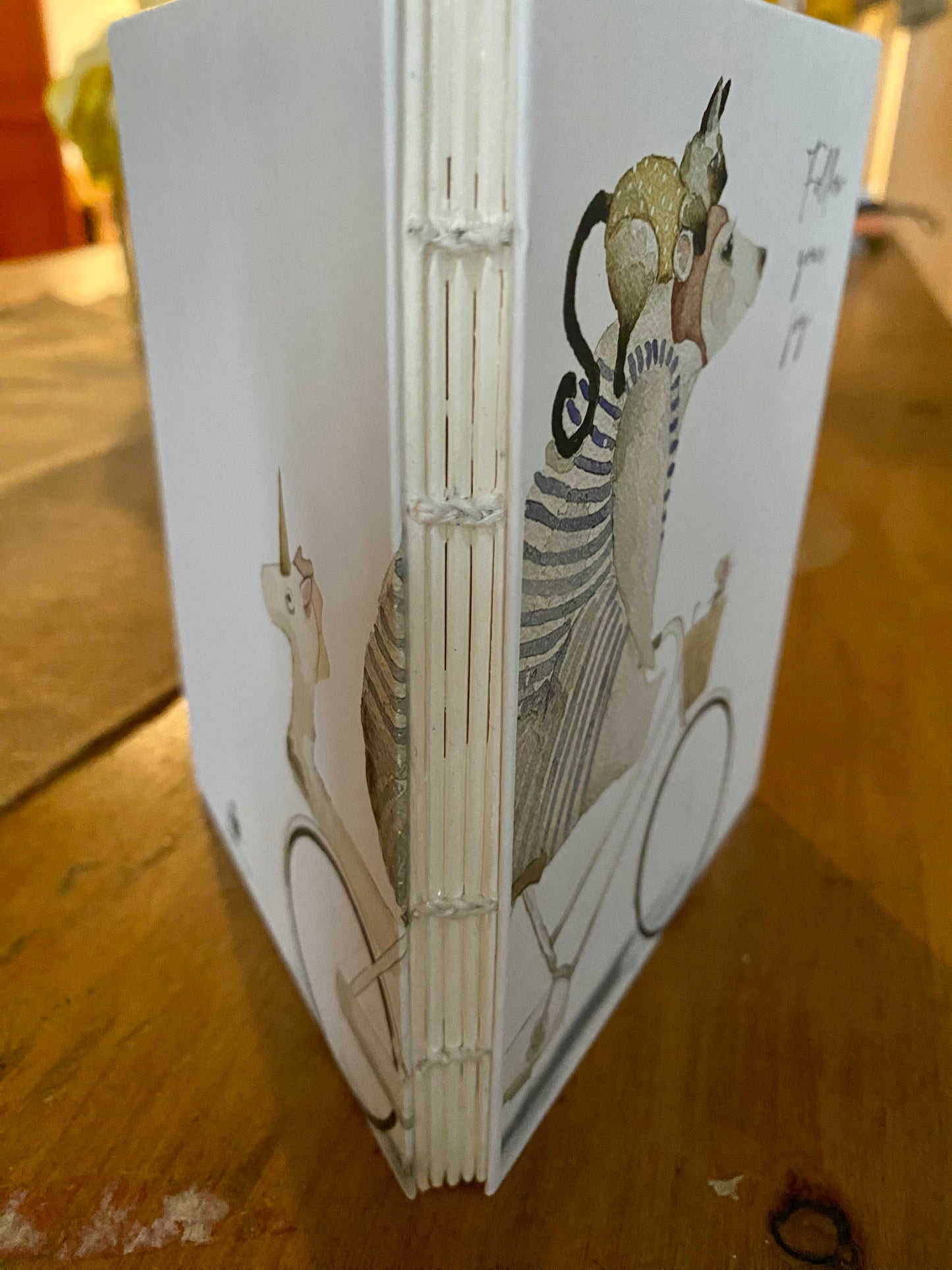 Follow Your Joy: Hand-stitched Journal by P. Marin